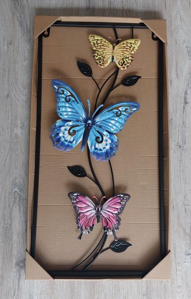 Decoratieve vlinder wanddecoratie, Ophalen, Nieuw