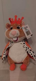 Knuffel Hamster Koning, Kinderen en Baby's, Speelgoed | Knuffels en Pluche, Ophalen of Verzenden, Zo goed als nieuw, Overige typen