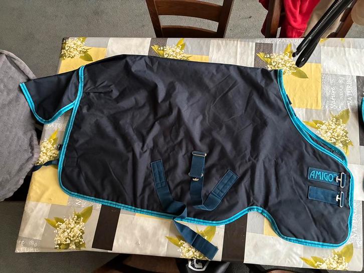 Horsewear Amigo deken met hals,maat 4.0, Dieren en Toebehoren, Paarden en Pony's | Dekens en Dekjes, Zo goed als nieuw, Ophalen of Verzenden