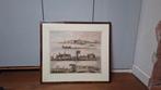 Ingelijste prent Schenken Schans van Joan Blaeu 1649, Ophalen of Verzenden