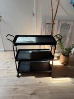 BePure drinkcar/drank trolley, Huis en Inrichting, Tafels | Sidetables, Ophalen, 100 tot 150 cm, Zo goed als nieuw, 25 tot 50 cm