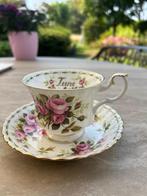 FLOWERS OF THE MONTH SERIES, Verzamelen, Porselein, Kristal en Bestek, Ophalen of Verzenden, Zo goed als nieuw, Porselein, Kop en/of schotel