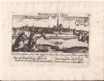 Zwolle. Zwoll Trans-Isal. D. Meisner Miserere Mei Deus 1637