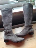 Suède Laarzen Lichtbruin Maat 34.5, Meisje, Ophalen of Verzenden, Laarzen, Zo goed als nieuw