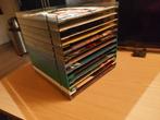 Vintage 70's Platenbak / Retro Vinyl Record Box van SOMIN, Ophalen of Verzenden, Audio en Video