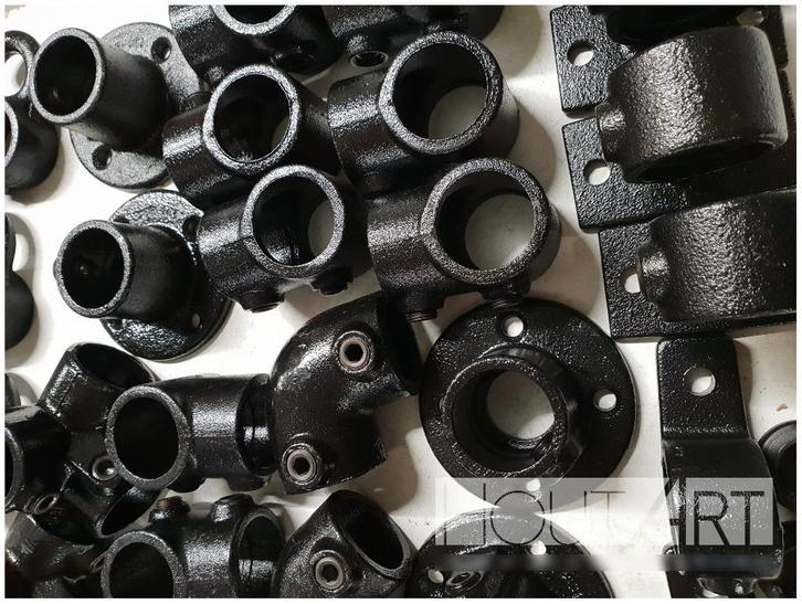 Steigerbuis / buiskoppelingen, 26,9mm 33,7mm 48,3mm, Doe-het-zelf en Verbouw, IJzerwaren en Bevestigingsmiddelen, Nieuw, Overige typen