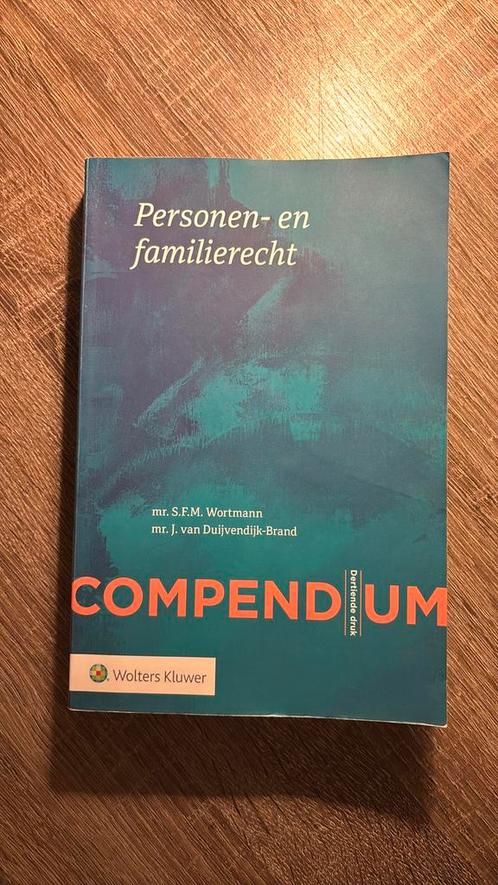 Compendium van het personen- en familierecht, Boeken, Wetenschap, Zo goed als nieuw, Verzenden
