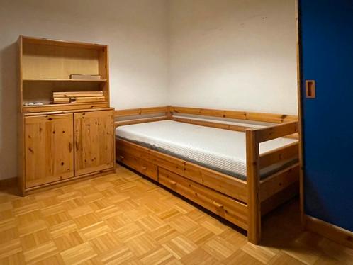 Complete kinderkamer: eenpersoonsbed, kledingkast en commode, Huis en Inrichting, Slaapkamer | Complete slaapkamers, Gebruikt