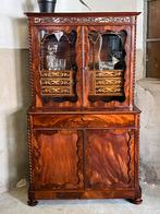 Prachtige kast, siagrenkast, bureau, secretaire, Antiek en Kunst, Antiek | Meubels | Kasten, Ophalen