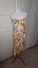 Verschillende pareo sarong sauna omslagdoek extra breed, Ophalen of Verzenden, Nieuw, Geel, Overige typen