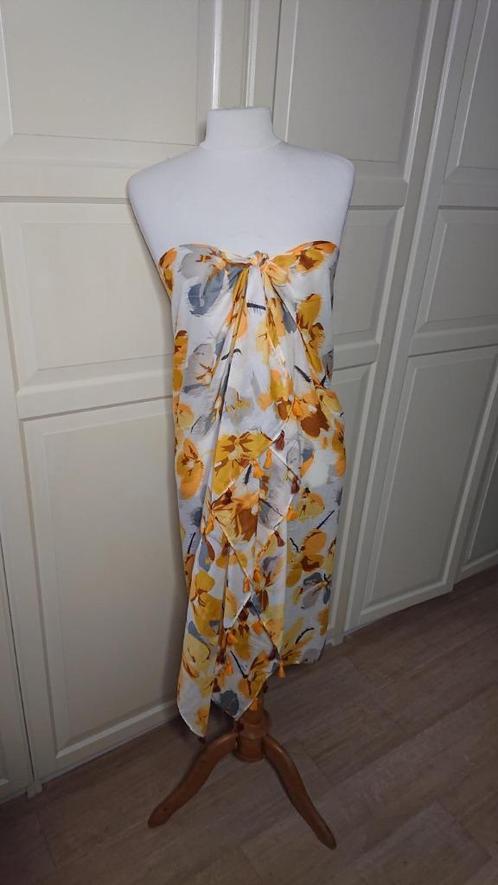 Verschillende pareo sarong sauna omslagdoek extra breed, Kleding | Dames, Badmode en Zwemkleding, Nieuw, Overige typen, Geel, Ophalen of Verzenden