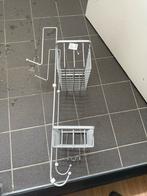 Badkamerrek met manden en haken, Huis en Inrichting, Ophalen, Minder dan 50 cm, Overige typen, Zo goed als nieuw