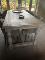 Stoere Eettafel Campeone. 220 x 100, Ophalen, 200 cm of meer, 50 tot 100 cm, Zo goed als nieuw