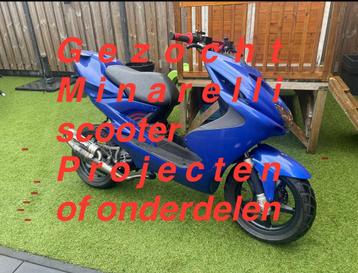 Gezocht: Minarelli horizontaal  Aerox Aprilia onderdelen beschikbaar voor biedingen