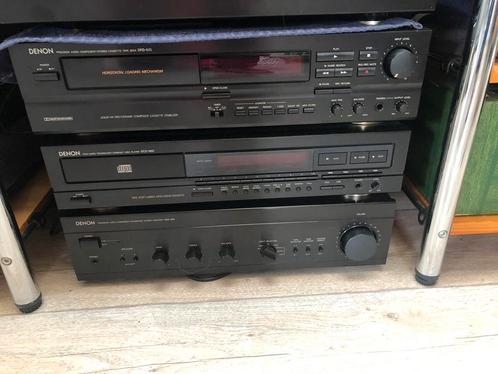 Denon stereoset Amp-CD-cassettedeck, Audio, Tv en Foto, Stereo-sets, Gebruikt, Cassettedeck, Cd-speler, Tuner of Radio, Denon