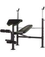 Tunturi WB60 halterbank, Sport en Fitness, Fitnessapparatuur, Nieuw, Borst, Krachtstation, Metaal