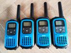 4 Alecto FR-100 walkie talkies (ook per 2 te koop), Telecommunicatie, Portofoons en Walkie-talkies, Ophalen of Verzenden