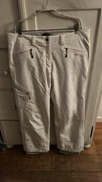 K Kjus witte skibroek mt 44, Ophalen of Verzenden, Zo goed als nieuw, Maat 42/44 (L), Broek