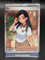 Trainer Eri - Pokémon Prismatic Evolutions - #136/131 PRE, Ophalen of Verzenden, Zo goed als nieuw, Losse kaart, Foil