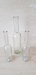 Leuke vazen, Ophalen of Verzenden, Zo goed als nieuw, Glas, Minder dan 50 cm