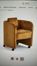 Fauteuil met wielen, Huis en Inrichting, Fauteuils, Ophalen, Minder dan 75 cm, Zo goed als nieuw, Stof