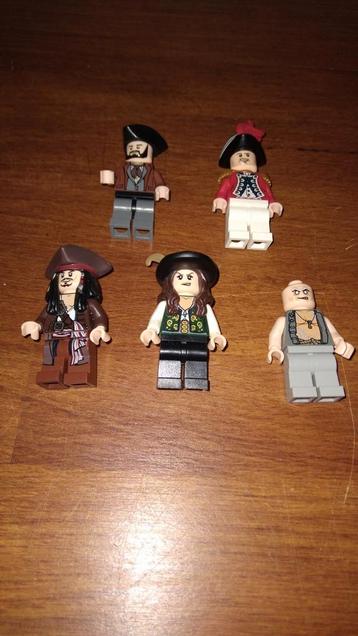 Lego pirates of the Carribean minifiguren Sparrow, Angelica beschikbaar voor biedingen