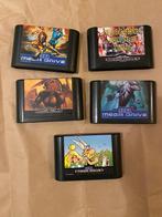 5 Sega Mega Drive Carts Altered Beast Ecco Asterix Eternal, Ophalen of Verzenden, 1 speler, Zo goed als nieuw, Mega Drive