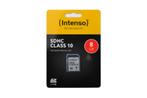 Intenso 8GB SDHC geheugenkaart, Intenso, 8 GB, Nieuw, Ophalen of Verzenden