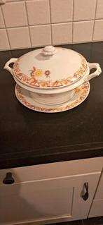 Gave Dekschaal met Bijbehorend Bord:Cz.Slovakia., Ophalen of Verzenden