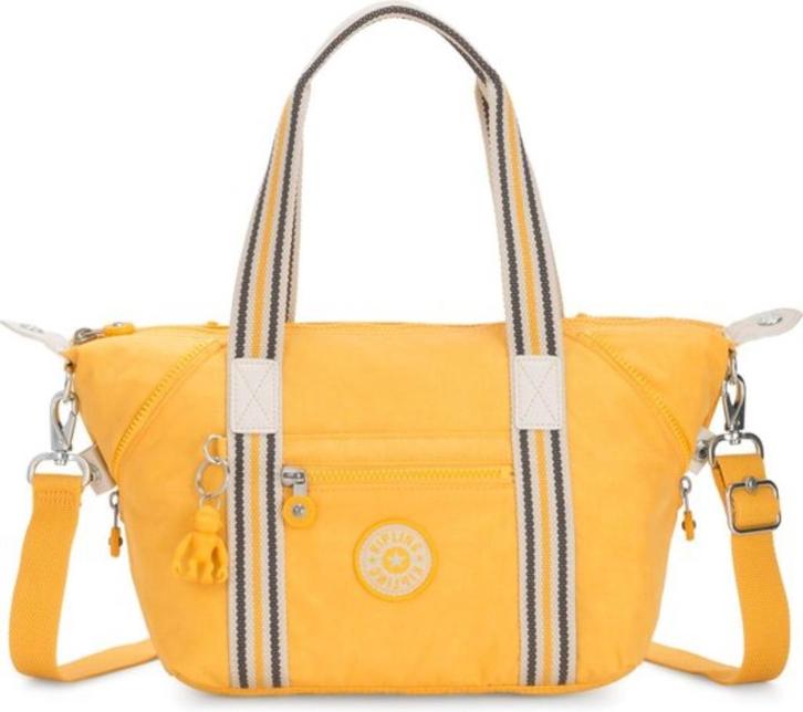 Kipling Art Mini Schoudertas - Vivid Yellow(nr.2 D6), Sieraden, Tassen en Uiterlijk, Tassen | Damestassen, Zo goed als nieuw, Schoudertasje