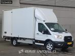 Ford Transit 130pk Laadklep Zijdeur Bakwagen Airco Cruise Ca, Auto's, Stof, Euro 6, 4 cilinders, Wit