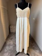 Lange maxi jurk zomerjurk crochet Zara crème beige maat M, Kleding | Dames, Jurken, Maat 38/40 (M), Verzenden, Zo goed als nieuw