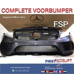 W156 FACELIFT GLA AMG VOORBUMPER COMPLEET + GLA45 GRIL ORIGI, Gebruikt, -, Voor, Ophalen of Verzenden