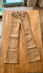 Bruine spijker flair broek, Kinderen en Baby's, Broek, Meisje, Ophalen of Verzenden, Zo goed als nieuw