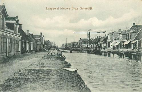 (701-359-003) Gorredijk Langewal Nieuwe Brug, Verzamelen, Ansichtkaarten | Nederland, Friesland, Verzenden