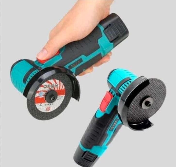 Werdof - Oplaadbare haakse slijper, Doe-het-zelf en Verbouw, Gereedschap | Slijpmachines, Nieuw, Haakse handslijpmachine, Minder dan 700 watt