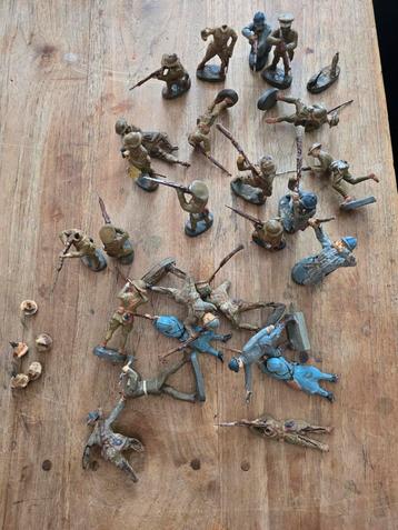 24st Elastolin figuren beschikbaar voor biedingen