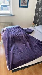 Paarse velours gordijnen, Ophalen, Overige kleuren, 50 tot 100 cm, Zo goed als nieuw