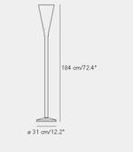 Fontana Arte Luminator vloerlamp nieuw, Ophalen, Nieuw