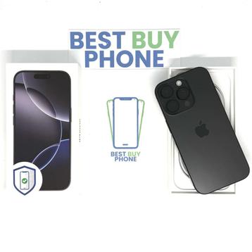 iPhone 16 Pro 128GB zwart /100% batt /zeer net /garantie beschikbaar voor biedingen
