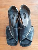 Gabor sandalen maat 40,5, zwart leer, Kleding | Dames, Schoenen, Zwart, Gabor, Gedragen, Sandalen of Muiltjes