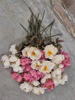 37 x pioenrozen 45cm Kunst roze poederroze/wit/champagne, Huis en Inrichting, Ophalen of Verzenden, Zo goed als nieuw, Binnen