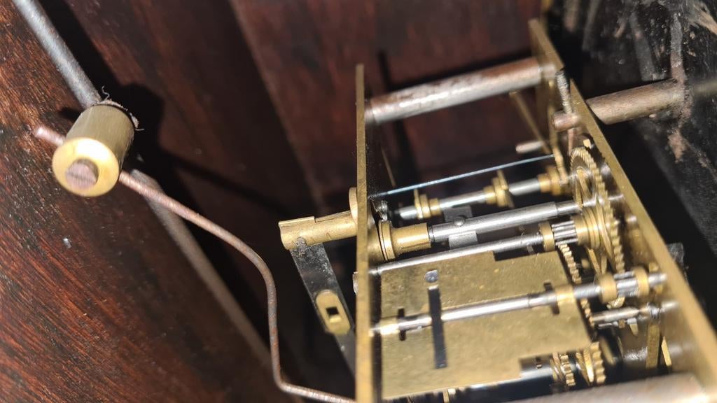Antieke hangklok, Antiek en Kunst, Antiek | Klokken, Ophalen