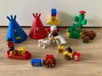 LEGO Duplo Big Chief Brown Bear's Camp (2436), Ophalen, Gebruikt, Complete set, Duplo