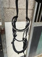 Zwart hoofdstel full Eric Thomas, Dieren en Toebehoren, Paarden en Pony's | Hoofdstellen en Tuigage, Ophalen of Verzenden, Zo goed als nieuw