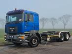 M.A.N. 26.414 F2000 6x4 steel manual, Auto's, Blauw, MAN, Te koop, Euro 3