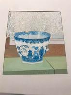 Toine Moerbeek, stilleven 1971, afmeting 12,5 x 11 cm. Mooi!, Antiek en Kunst, Ophalen of Verzenden