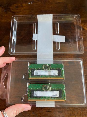 RAM 2x 8GB DDR5 Micron beschikbaar voor biedingen