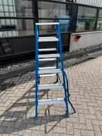 Premium Dubbele Trap 6 Treden, Trap, Nieuw, Ophalen of Verzenden, Opvouwbaar of Inschuifbaar