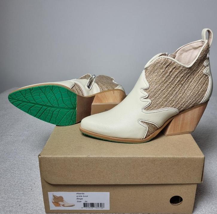 Nieuwe ankle boots mat 36 Perfect Jane, Kleding | Dames, Schoenen, Nieuw, Beige, Ophalen of Verzenden